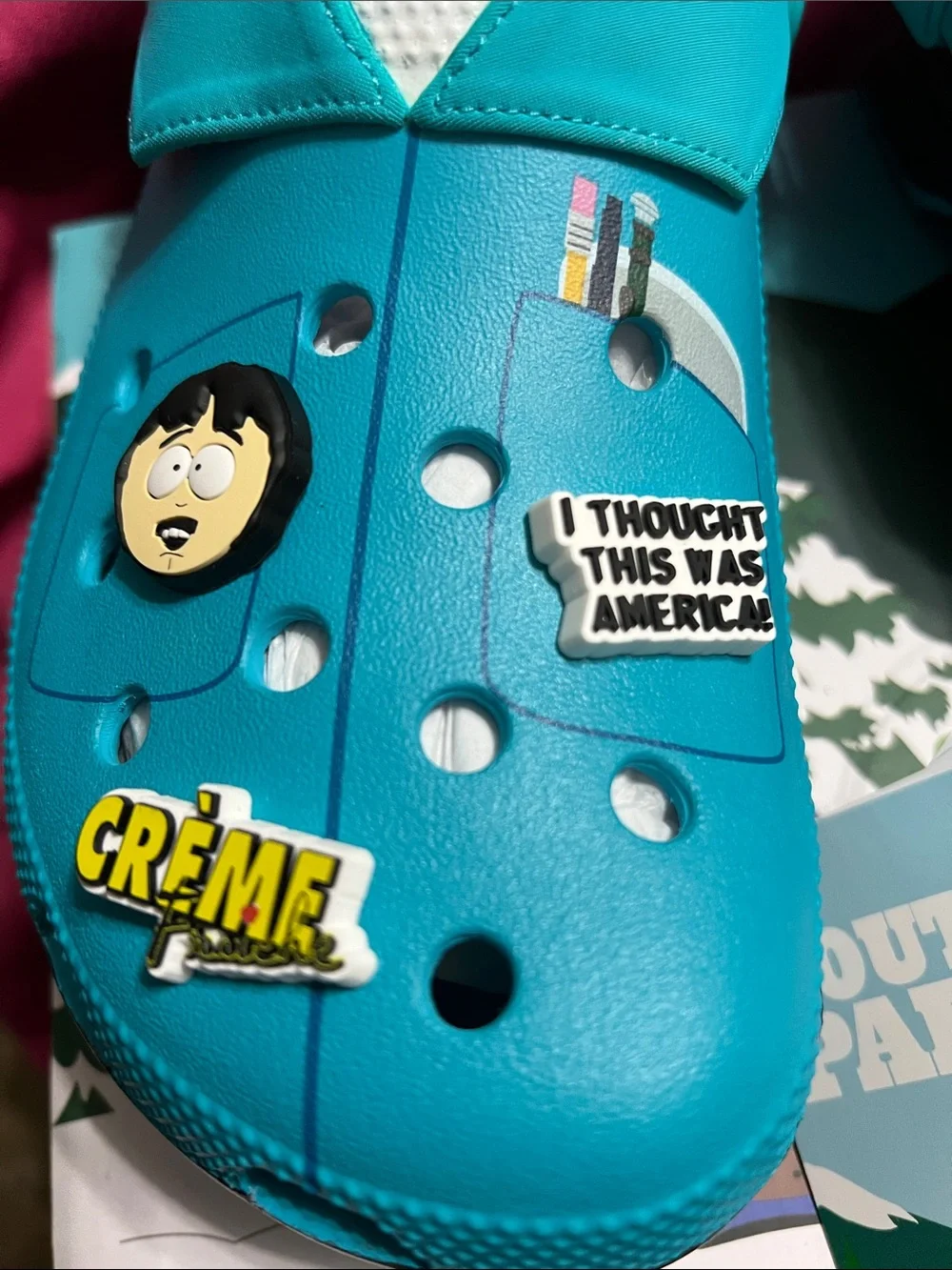 CROCS vibrant turquoise